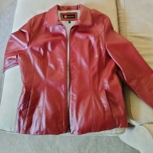 Ladies leather jacket